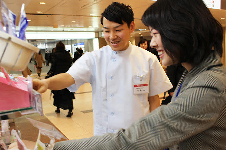 アマノの作業風景